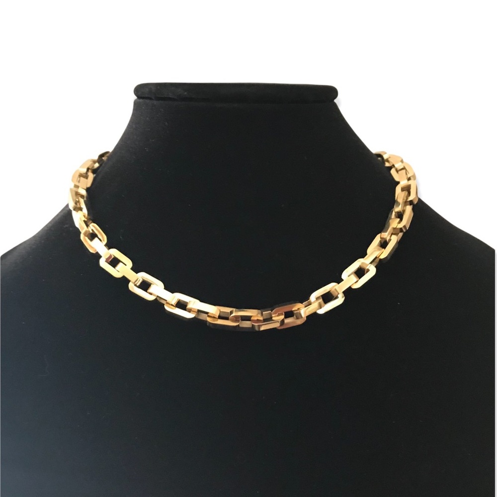 NEW Eddie Borgo Chain Chunky 12K Good Vermeil - Picture 5 of 16